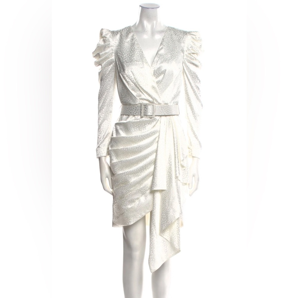 PatBO White Textured Dress